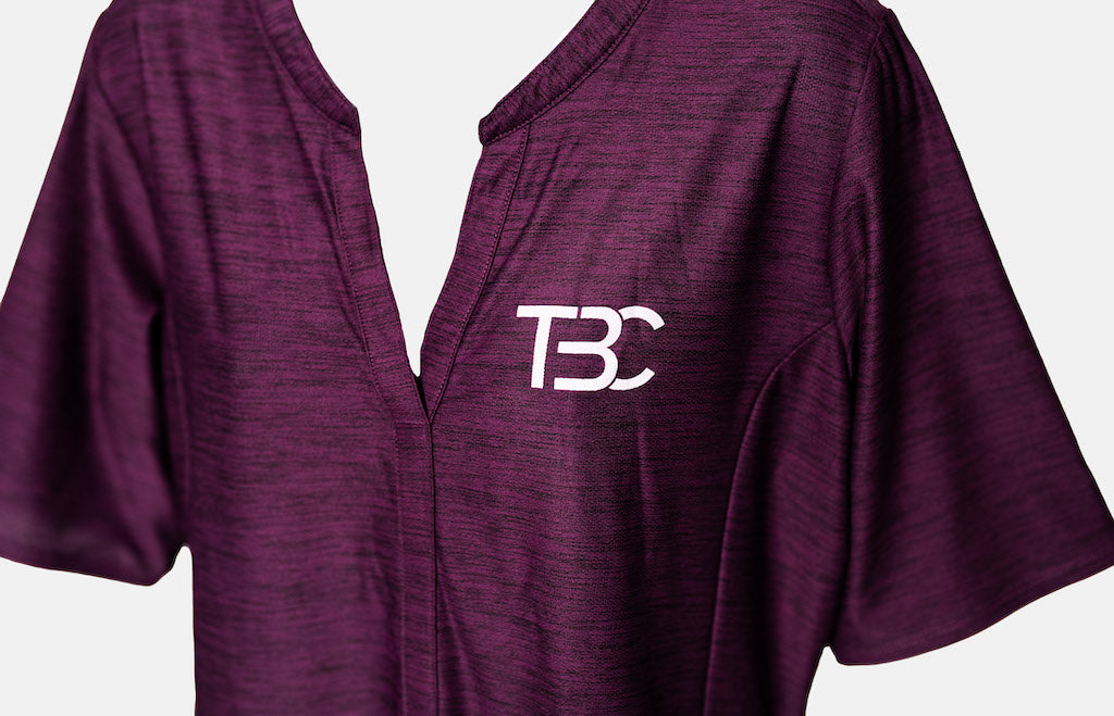 TBC-12 Ladies Silk Touch Polo (Burgundy)